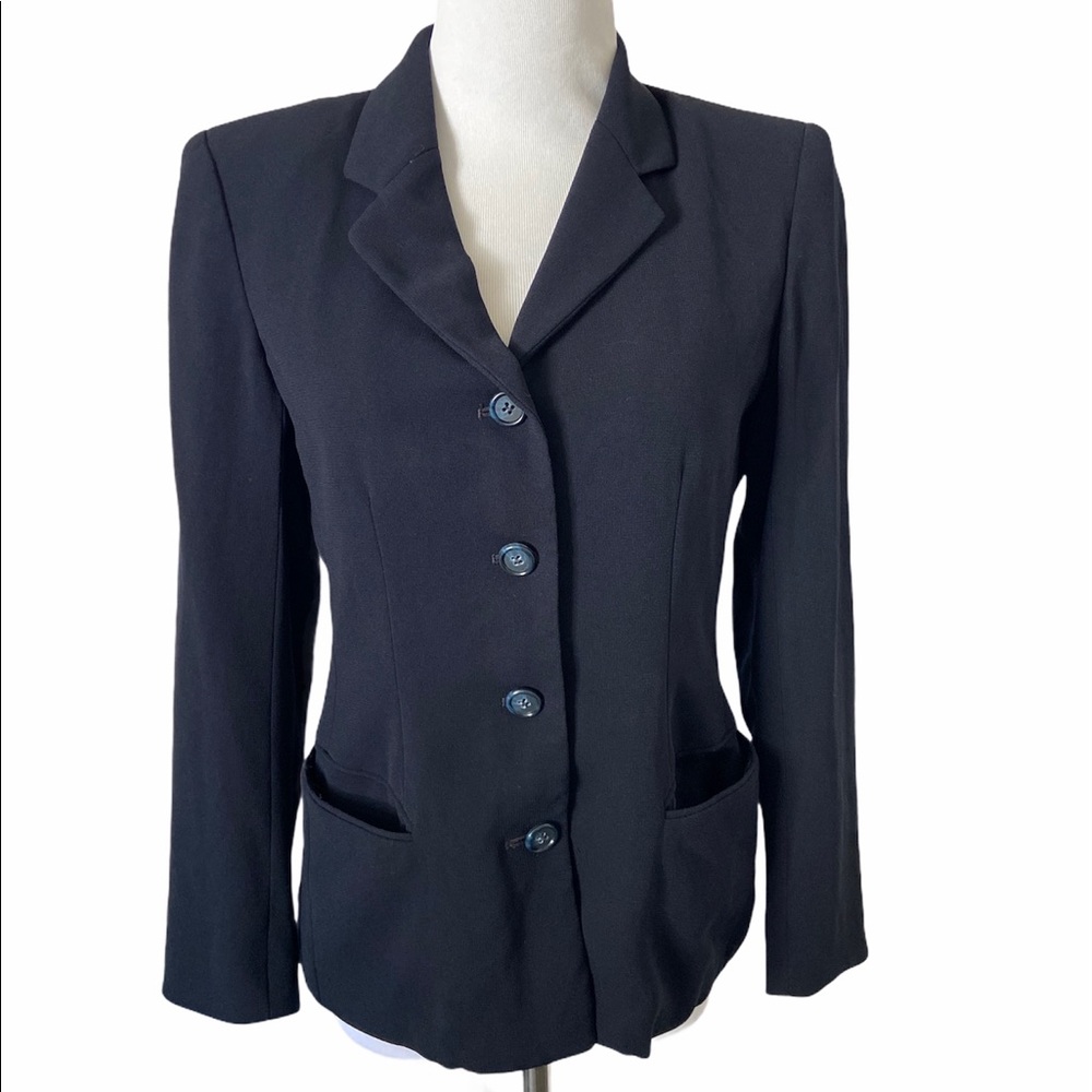 Anne Klein II Petites Navy Blazer, Size 2
